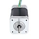 24V 3000RPM 0.24Nm 75W 4.80A 42x42x78mm BLDCモーター - 42BSA78-24-01 | StepperOnline