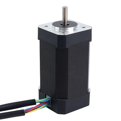 24V 3000RPM 0.19Nm 60W 3.60A 42x42x81mm BLDC モーター - 42BSB81-24-01 | StepperOnline