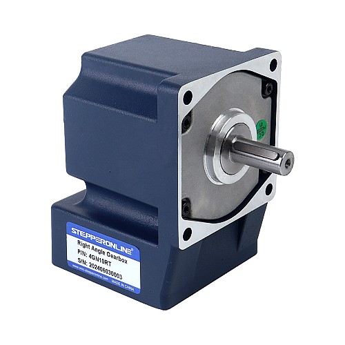 24V 40W 300RPM ギア付き BLDC モーター 0.92Nm(130.07oz.in) 10:1 直角ギアボックス - F4B40-24GN-30S/4GN10RT | StepperOnline AU