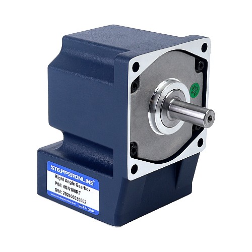 24V 40W 16.67RPM ギア付き BLDC モーター 8.00Nm(1132.90oz.in) 180:1 直角ギアボックス - F4B40-24GN-30S/4GN180RT | StepperOnline AU