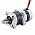 24V 84W 350RPM ギヤード BLDC モーター1.89Nm(267.65oz.in) 10:1 高精度ギアボックス