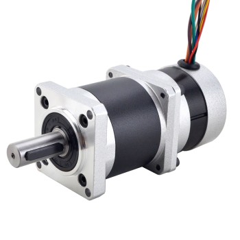 24V 84W 70RPM ギヤード BLDC モーター 8.63Nm(1221.4oz.in) 50:1 高精度ギアボックス