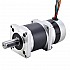 24V 84W 70RPM ギヤード BLDC モーター 8.63Nm(1221.4oz.in) 50:1 高精度ギアボックス