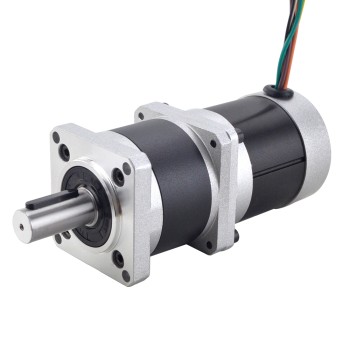 24V 172W 350RPM ギア付きBLDC モーター 4.00Nm(566.45oz.in) 10:1 高精度ギアボックス