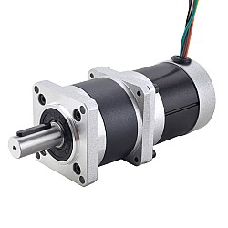24V 172W 350RPM ギア付きBLDC モーター 4.00Nm(566.45oz.in) 10:1 高精度ギアボックス