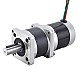 24V 172W 350RPM ギア付きブラシレス DC モーター 4.00Nm(566.45oz.in) 10:1 高精度ギアボックス