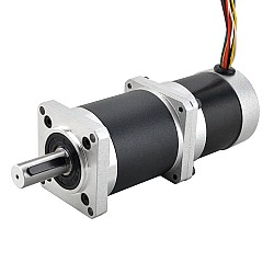 24V 172W 35RPM ギア付きBLDC モーター 25.00Nm(3540.29oz.in) 100:1 高精度ギアボックス