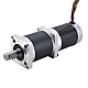 24V 220W 35RPM ギヤード ブラシレス DC モーター 25.00Nm(3540.29oz.in) 100:1 高精度ギアボックス