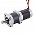 24V 220W 70RPM ギア付きBLDC モーター 20.00Nm(2832.23oz.in) 50:1 高精度ギアボックス