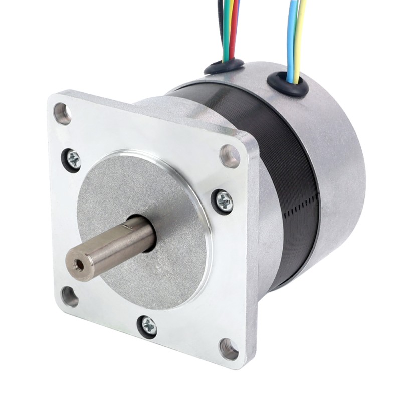 24V 3000RPM 0.16Nm 50W 3.10A 57x57x53.5mm BLDC モーター - 57BYB54-24-01 | StepperOnline