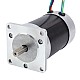 36V 3000RPM 0.41Nm 129W 4.90A 57x57x93.5mm BLDC モーター - 57BYB94-36-01 | StepperOnline
