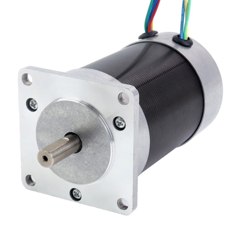 36V 3000RPM 0.41Nm 129W 4.90A 57x57x93.5mm BLDC モーター - 57BYB94-36-01 | StepperOnline