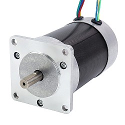 48V 3000RPM 0.41Nm 129W 3.70A 57x57x93.5mm BLDC モーター