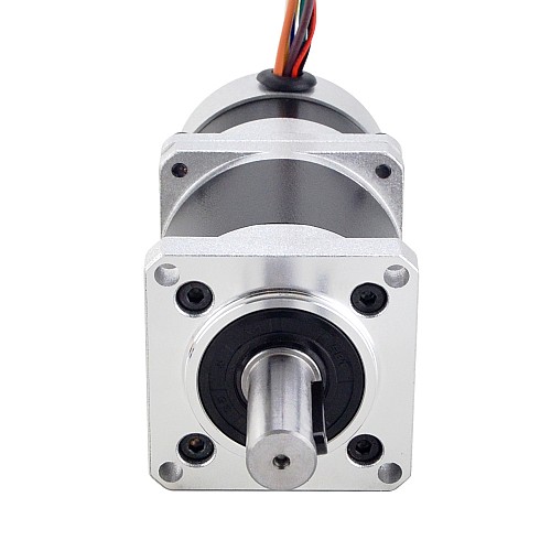 24V 84W 70RPM ギヤード ブラシレス DC モーター 8.63Nm(1221.4oz.in) 50:1 高精度ギアボックス