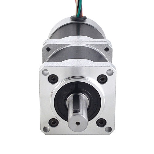24V 172W 350RPM ギア付きブラシレス DC モーター 4.00Nm(566.45oz.in) 10:1 高精度ギアボックス