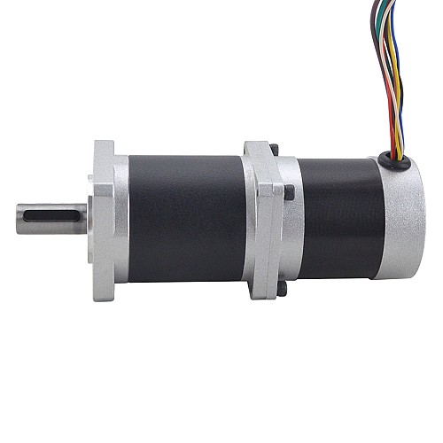24V 172W 35RPM ギア付きブラシレス DC モーター 25.00Nm(3540.29oz.in) 100:1 高精度ギアボックス