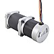 24V 172W 35RPM ギア付きブラシレス DC モーター 25.00Nm(3540.29oz.in) 100:1 高精度ギアボックス