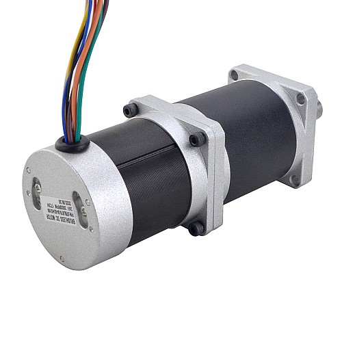 24V 172W 35RPM ギア付きブラシレス DC モーター 25.00Nm(3540.29oz.in) 100:1 高精度ギアボックス