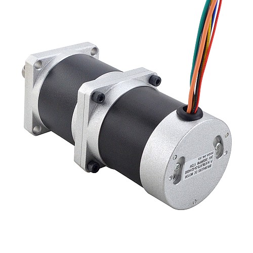 24V 172W 70RPM ギア付きブラシレス DC モーター 17.63Nm(2496.61oz.in) 50:1 高精度ギアボックス 24V 172W 70RPM ギア付きブラシレス DC モーター 17.63Nm(2496.61oz.in) 50:1 高精度ギアボックス