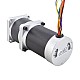 24V 220W 350RPM ギア付きブラシレス DC モーター 5.10Nm(722.22oz.in) 10:1 高精度ギアボックス
