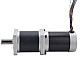 24V 220W 35RPM ギヤード ブラシレス DC モーター 25.00Nm(3540.29oz.in) 100:1 高精度ギアボックス