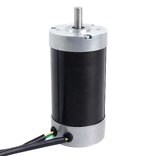 48V 3000RPM 0.6Nm 188W 5.40A Φ57x113.5mm BLDC モーター - 57BYA114-48-01 | StepperOnline