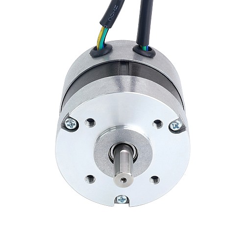 12V 3000RPM 0.16Nm 50W 5.90A Φ57x53.5mm BLDC モーター - 57BYA54-12-01 | StepperOnline