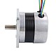 24V 3000RPM 0.16Nm 50W 3.10A 57x57x53.5mm BLDC モーター - 57BYB54-24-01 | StepperOnline