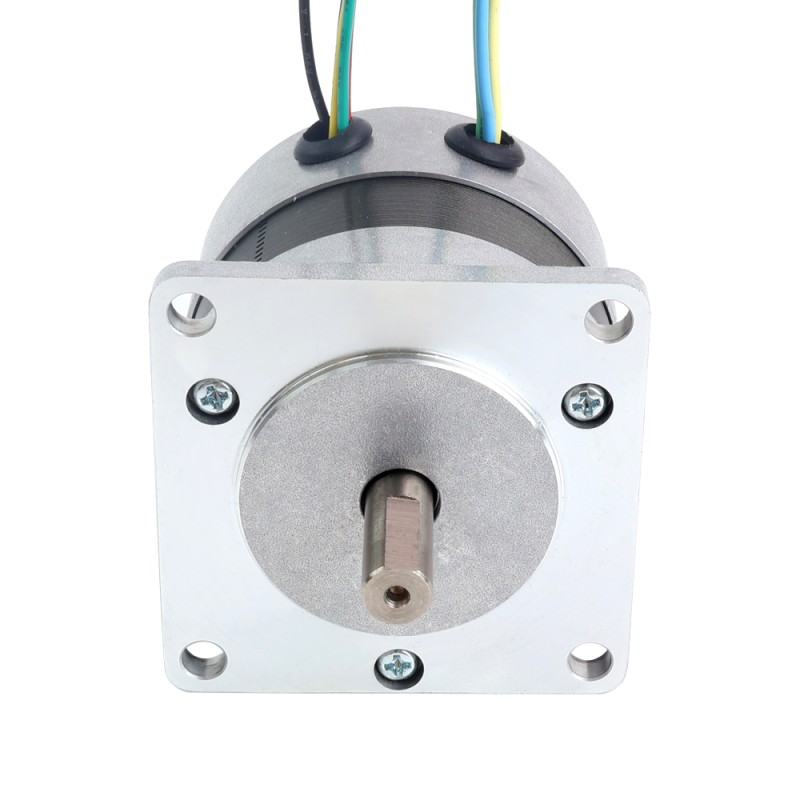 24V 3000RPM 0.16Nm 50W 3.10A 57x57x53.5mm BLDC モーター - 57BYB54-24-01 | StepperOnline