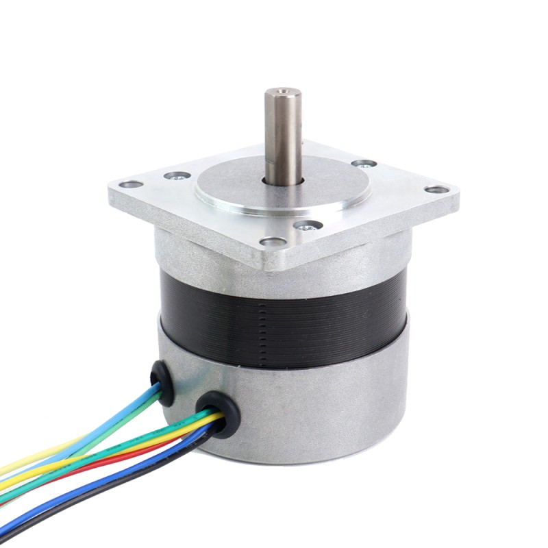 24V 3000RPM 0.16Nm 50W 3.10A 57x57x53.5mm BLDC モーター - 57BYB54-24-01 | StepperOnline