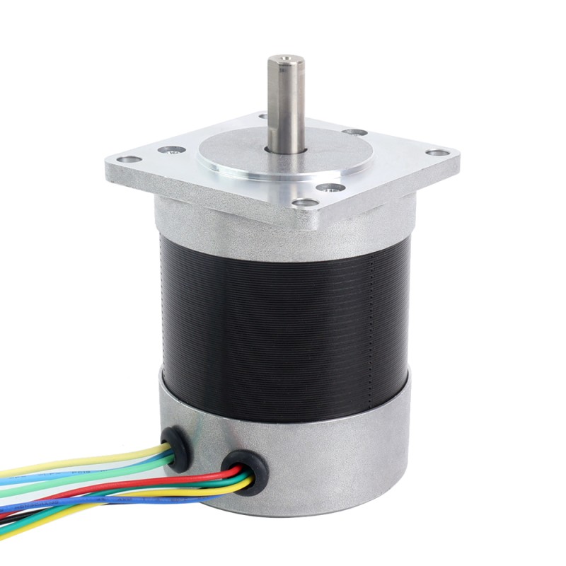 24V 3000RPM 0.29Nm 91W 5.20A 57x57x73.5mm BLDC モーター - 57BYB74-24-01 | StepperOnline