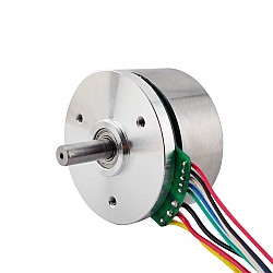 24V 3740RPM 0.284Nm 100W 5.3A Ф61.2x34mm外部ローターモーター