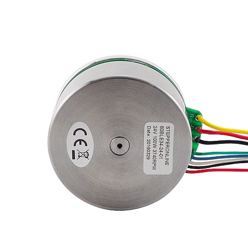 24V 3740RPM 0.284Nm 100W 5.3A Ф61.2x34mm外部ローターモーター 24V 3740RPM 0.284Nm 100W 5.3A Ф61.2x34mm外部ローターモーター