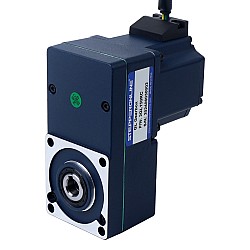24V 40W 20RPM 13.00Nm(1840.95oz.in) 150:1 ギヤードBLDCモーター平行中空シャフトギアボックス付き