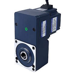 24V 150W 20RPM 50.00Nm(7080.58oz.in) 150:1 ギヤードBLDCモーター平行中空シャフトギアボックス付き