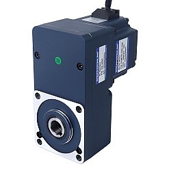 24V 150W 100RPM 10.50Nm(1486.92oz.in) 30:1 ギヤードBLDCモーター平行中空シャフトギアボックス付き