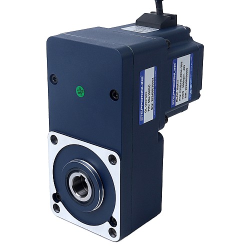 48V 150W 20RPM 50.00Nm(7080.58oz.in) 150:1 ギア付きブラシレス DC モーター、平行中空シャフトギアボックス付き - F55B150-48GL-30S/5GL150RC | StepperOnline UK