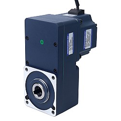 48V 250W 20RPM 70.00Nm(9912.82oz.in) 150:1 ギヤードBLDCモーター平行中空シャフトギアボックス付き