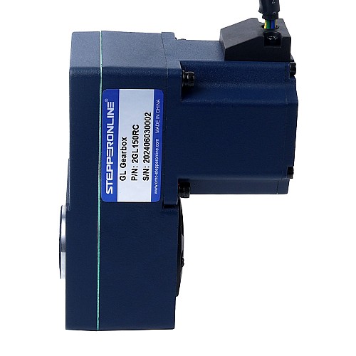 24V 40W 20RPM 13.00Nm(1840.95oz.in) 150:1 ギア付きブラシレス DC モーター、平行中空シャフトギアボックス付き - F2B40-24GL-30S/2GL150RC | StepperOnline UK