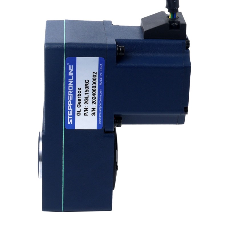24V 40W 20RPM 13.00Nm(1840.95oz.in) 150:1 ギア付きブラシレス DC モーター、平行中空シャフトギアボックス付き - F2B40-24GL-30S/2GL150RC | StepperOnline UK