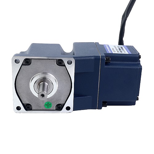 24V 40W 60RPM ギア付き BLDC モーター 4.59Nm(650.34oz.in) 50:1 直角ギアボックス - F4B40-24GN-30S/4GN50RT | StepperOnline 24V 40W 60RPM ギア付き BLDC モーター 4.59Nm(650.34oz.in) 50:1 直角ギアボックス - F4B40-24GN-30S/4GN50RT | StepperOnline