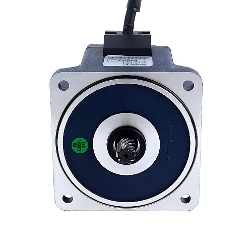 24V 120W 15RPM ギアボックス付きブラシレス DC モーター 20.00Nm(2832.24oz.in) 200:1 平ギアボックス - F55B120-24GU-30S/5GU200KB | StepperOnline