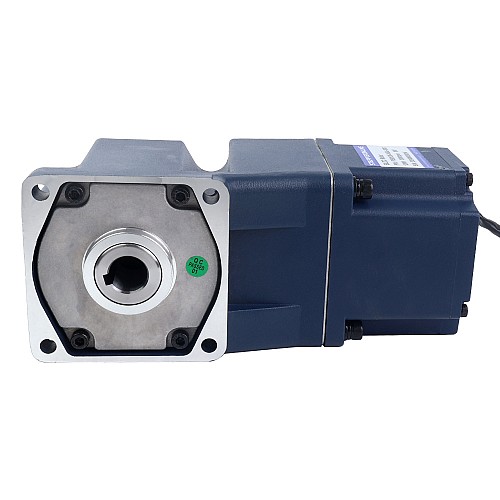 24V 120W 16.67RPM ギア付き BLDC モーター 20.00Nm(2832.24oz.in) 180:1 直角ギアボックス - F55B120-24GU-30S/5GU180RC | StepperOnline