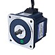 48V 120W 300RPM ギアボックス付きブラシレス DC モーター 3.08Nm(436.16oz.in) 10:1 平ギアボックス - F55B120-48GU-30S/5GU10KB | StepperOnline