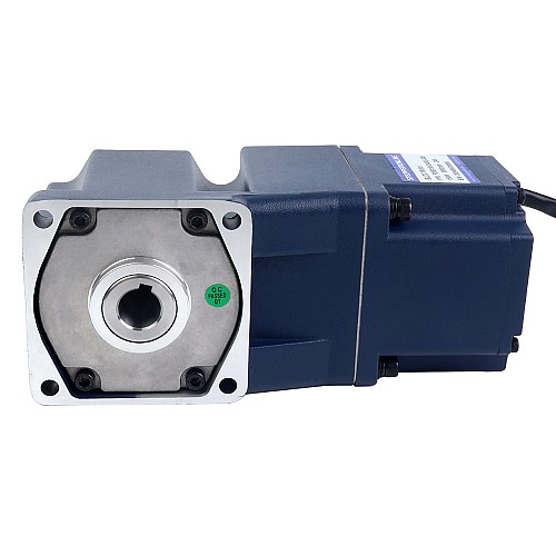 24V 150W 300RPM ギア付き BLDC モーター 3.41Nm(483.00oz.in) 10:1 直角ギアボックス - F55B150-24GU-30S/5GU10RC | StepperOnline