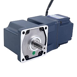 24V 150W 30RPM ギア付き BLDC モーター 20.00Nm(2832.24oz.in) 100:1 直角ギアボックス