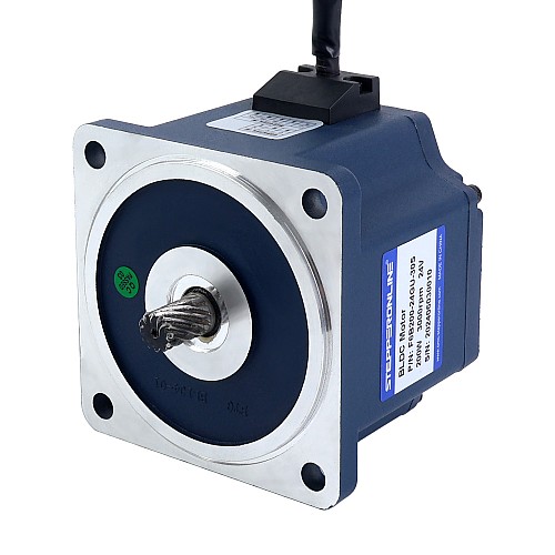24V 200W 100RPM ギアボックス付きブラシレス DC モーター 12.61Nm(1785.73oz.in) 30:1 平ギアボックス - F6B200-24GU-30S/6GU30K | StepperOnline