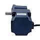 24V 200W 16.67RPM ギア付き BLDC モーター 27.16Nm(3845.76oz.in) 180:1 直角ギアボックス - F6B200-24GU-30S/6GU180RT | StepperOnline