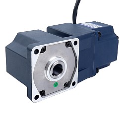48V 250W 150RPM ギア付き BLDC モーター 11.81Nm(1672.00oz.in) 20:1 直角ギアボックス