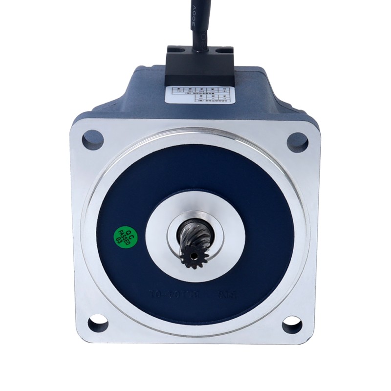 48V 250W 30RPM ギアボックス付きブラシレス DC モーター 40.00Nm(5664.48oz.in) 100:1 平ギアボックス - F6B250-48GU-30S/6GU100K | StepperOnline